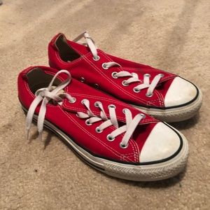 Red converse